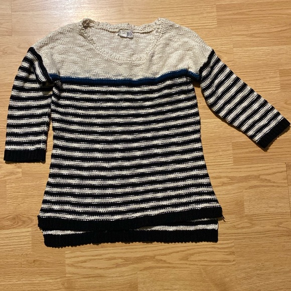 Small green/black cream sweater - Picture 1 of 1